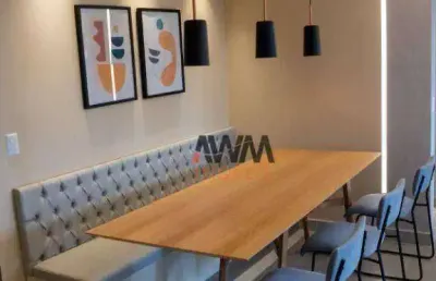 Apartamento com 2 suítes  à venda, 70 m² por r$ 670.000 - setor bueno - goiânia/go