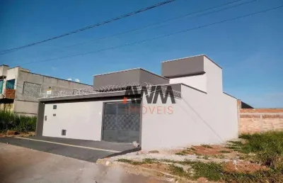 Casa com 3 quartos à venda, 140 m² por r$ 650.000 - aeroviário - goiânia/go