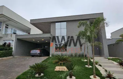 Oportunidade!! casa em condomínio com 4 suítes e 235m² no residencial goiânia golfe clube, go