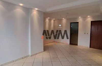 Apartamento com 3 quartos, escritorio, 2 vagas para alugar, 100 m²- jardim goiás - goiânia/go