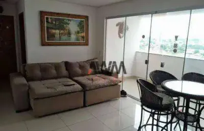 Apartamento com 2 quartos  à venda, 69 m² por r$ 470.000 - parque amazônia - goiânia/go