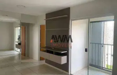 Apartamento com 3 quartos 1 suíte à venda, 68 m² por r$ 420.000 - parque oeste industrial - goiânia/go