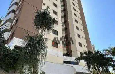 Apartamento com 3 quartos, sendo 1 suite, 2 vagas, para alugar, 100 m²- jardim goiás - goiânia/go