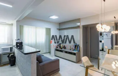 Apartamento com 2 quartos e 1 suíte  à venda, 53 m² por r$ 340.000 - vila rosa - goiânia/go