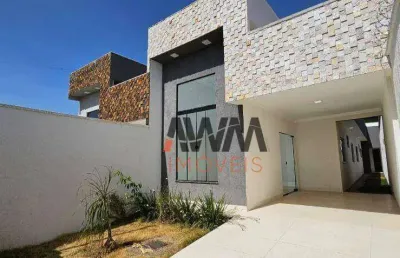 Casa com 3 quartos à venda, 117 m² por r$ 450.000 - residencial center ville - goiânia/go