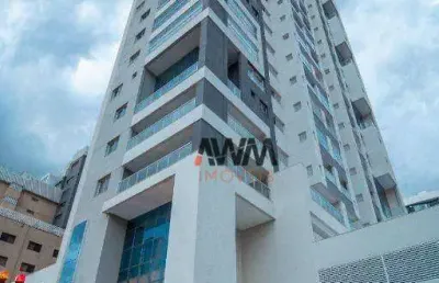 Apartamento mobiliado com 1 quarto para alugar, 42 m²- setor oeste - goiânia/go