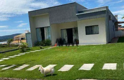 Casa com 4 suítes à venda, 200 m² por r$ 1.100.000 - condomínio náutico privê - caldas novas/go