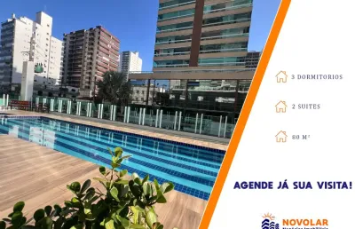 Apartamento de luxo na vila caiçara com vista para o mar