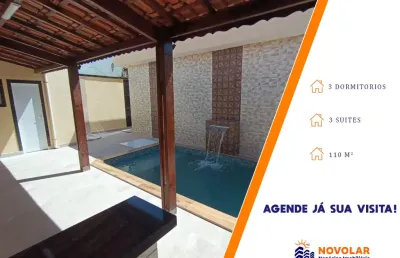 Espetacular residência com 3 suítes, piscina e área gourmet