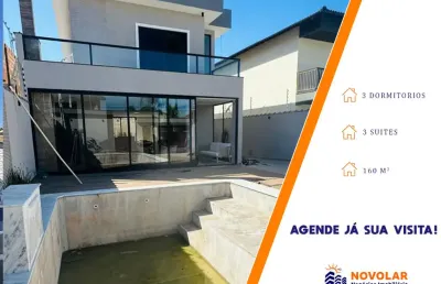 Sobrado alto padrão no balneário flórida – luxo a 200 metros da praia!