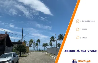 Casa geminada em praia grande - jardim real 50 metros da praia
