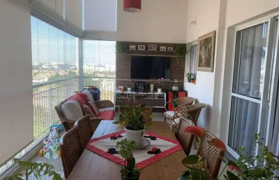 Lindo apto de 130 metros , 3 dormit , 1 suíte , por r$ 1.180.000 , varanda gourmet , no condomínio clube resort sitio anhanguera