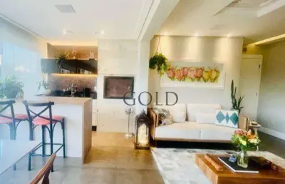 Apartamento com 3 dormitórios à venda, 134 m²  - vila anastácio  - são paulo/sp