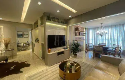 Lindissimo e moderno apto com 3 dormitórios venda ou locaçao mobiliado ,  130 m² - vila anastácio - são paulo/sp