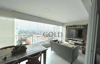 Apartamento com 3 dormitórios à venda, 105 m²  - vila anastácio - são paulo/sp