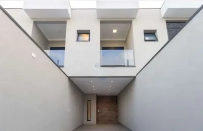 Casa nova com 3 dormitórios sendo 1 suíte , 2 vagas ,à venda, 101 m² por r$ 1.170.000 - parque da lapa - são paulo/sp