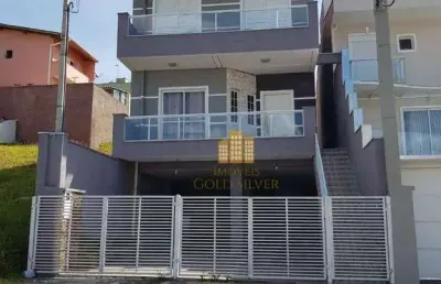 Casa com 3 dormitórios,  6 vagas , piscina , 350 m² - venda por r$ 890.000 - condomínio villa verde - franco da rocha/sp