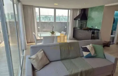 Cobertura com 2 dormitórios à venda, 123 m² - vila romana - são paulo/sp
