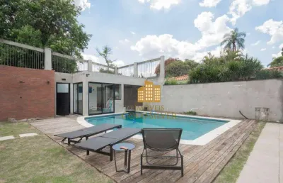 Casa 4 suítes à venda, 496 m²  - alto de pinheiros - são paulo/sp