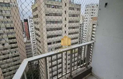 Apartamento com 1 suíte , 1 vaga , andar alto , bem localizado perto da puc à venda, 50 m² por r$ 650.000 - perdizes - são paulo/sp