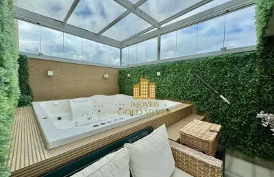 Cobertura com 3 dormitórios + 1 reversível - venda, 189 m² - vila leopoldina - são paulo/sp