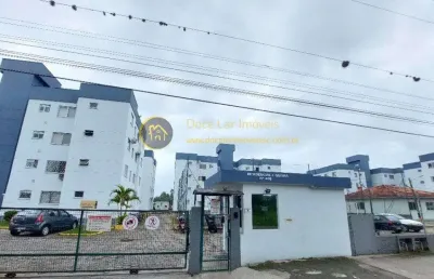 Apartamento para venda em são josé, sertão do maruim, 2 dormitórios, 1 banheiro, 1 vaga