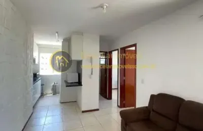 Apartamento para venda em palhoça, barra do aririú, 2 dormitórios, 1 banheiro, 1 vaga