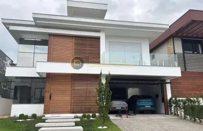 Casa em condomínio para venda em palhoça, pedra branca, 3 dormitórios, 3 suítes, 1 banheiro, 2 vagas