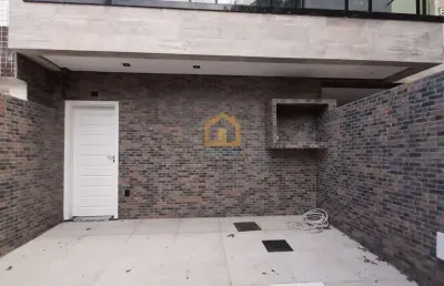 Casa com 4 suítes piscina e churrasqueira e 2 vagas - venda - boqueirão - santos/sp