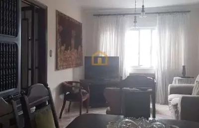Ótimo apartamento 2 quartos e dependência completa - bairro campo grande, santos