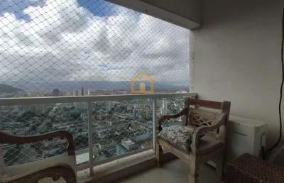 Apartamento com 1 quarto à venda na Avenida Conselheiro Nébias, Boqueirão, Santos