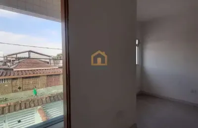 Casa sobreposta alta 2 dormitórios, sendo 1 suíte  à venda - santa maria - santos/sp