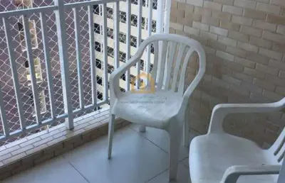 Apartamento com 2 dormitórios   em uma vaga de garagem ,prédio com lazer completo à venda - josé menino - santos/sp