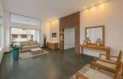 Apartamento frente - vista mar - bairro boqueirão - santos/sp.