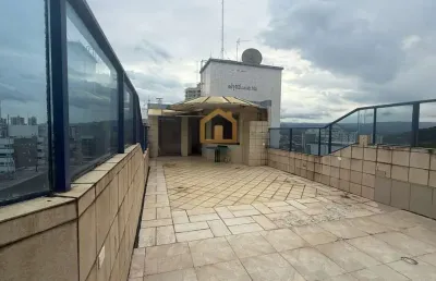 Cobertura com 3 quartos à venda na rua rui barbosa, canto do forte, praia grande, 253 m2 por r$ 900.000