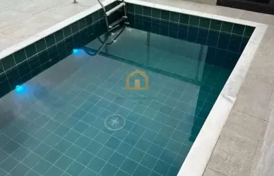 Casa sobreposta à venda 3 dormitórios – todos suítes – boqueirão, santos/sp