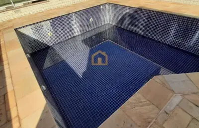 Casa triplex reformada - bairro campo grande, em santos.