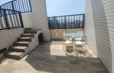 Cobertura duplex à venda 4 dormitórios, sendo 2 suítes master – boqueirão | santos/sp