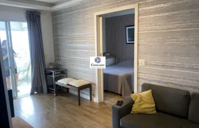 Apartamento mobiliado para venda em são paulo, centro, 1 dormitório, 1 suíte, 2 banheiros, 1 vaga