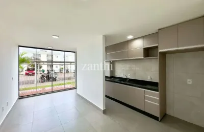 Apartamento terreo reformado com cozinha planejada, 44m2, com 2 dormitorios no residencial agua do engenho - ibipora/pr