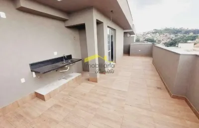 Cobertura à venda, 3 quartos, 2 suítes, 3 vagas, buritis - belo horizonte/mg