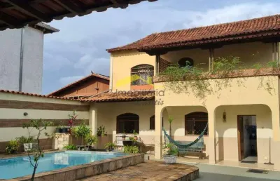 Casa à venda, 4 quartos, 1 suíte, 5 vagas, palmeiras - belo horizonte/mg
