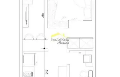 Apartamento à venda, 1 quarto, 1 suíte, 1 vaga, buritis - belo horizonte/mg