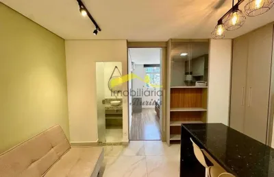 Flat para aluguel, 1 quarto, 1 suíte, 1 vaga, estoril - belo horizonte/mg