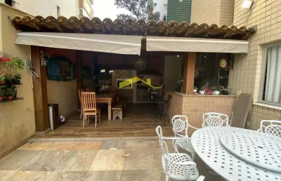 Apartamento com área privativa para aluguel, 4 quartos, 1 suíte, 4 vagas, buritis - belo horizonte/mg