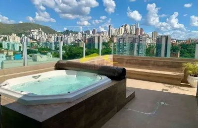 Cobertura à venda – 200 m² | 3 quartos | moderna, planejada e com vista panoramica – bairro estoril, bh