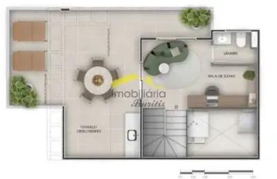 Cobertura à venda, 2 quartos, 1 suíte, 2 vagas, são bento - belo horizonte/mg