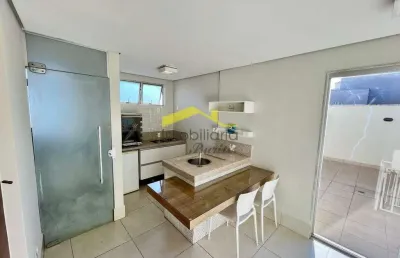 Cobertura à venda, 4 quartos, 1 suíte, 2 vagas, alto barroca - belo horizonte/mg