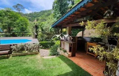 Casa em condomínio fechado com 5 quartos à venda no Corrêas, Petrópolis 