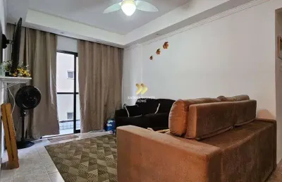 Apartamento mobiliado com 1 suíte, conforto e elegância na tupi, praia grande